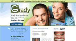 Desktop Screenshot of choosegrady.com